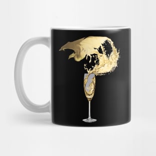 Sparkling Wine Dragon Mug